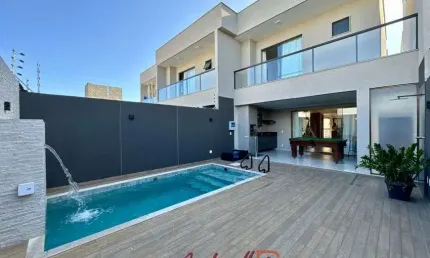 Reserva da morada, Casa de 3 quartos com suíte, sol da manha totalmente montada