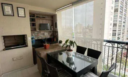 Apartamnto Cond Change Tatuapé,  96m²., 2 vagas - varanda Gourmet