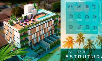 Apartamento com 1 quarto à venda na Avenida José Bezerra, 1, Campas, Tamandaré