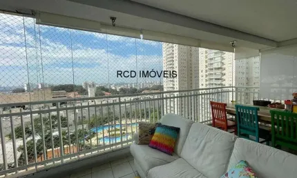 APARTAMENTO ESPAÇO RAPOSO 134 METROS VIRADO PARA O CLUBE !!! 3 quartos (suite)
