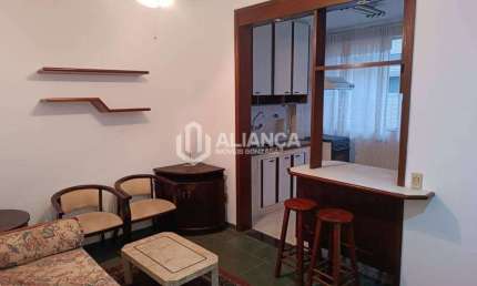 Apartamento com 1 dormitório - venda por R$ 465.000,00 ou aluguel por R$ 3.560,00/mês - Gonzaga - Santos/SP