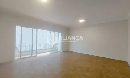 Excelente apartamento com 3 dormitórios, sendo 1 suíte, sala para 2 ambientes, sacada, 1 vaga - José Menino - Santos-SP