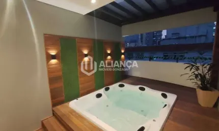 Cobertura com 3 dormitórios à venda, 90 m² por R$ 1.849.000,00 - Pompéia - Santos/SP