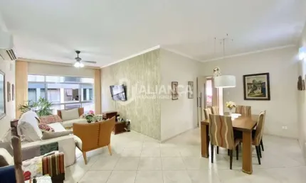 Apartamento com 3 dormitórios à venda, 126 m² por r$ 790.000,00 - embaré - santos/sp