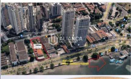 Terreno para alugar, 1949 m² por R$ 74.269,00/mês - Ponta da Praia - Santos/SP