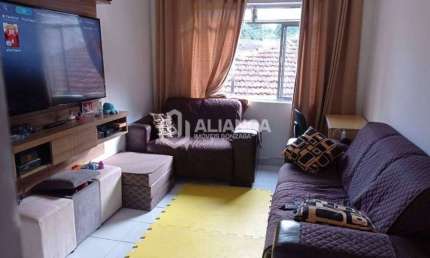 Apartamento com 1 dormitório, 1 Vaga  - José Menino - Santos/SP
