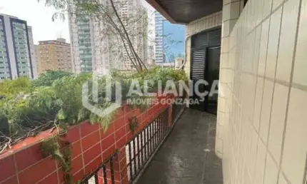 Apartamento com 5 dormitórios à venda por r$ 1.800.000,08 - aparecida - santos/sp