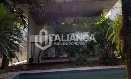 Casa com 4 dormitórios para alugar, 580 m² por R$ 20.000,07/mês - José Menino - Santos/SP
