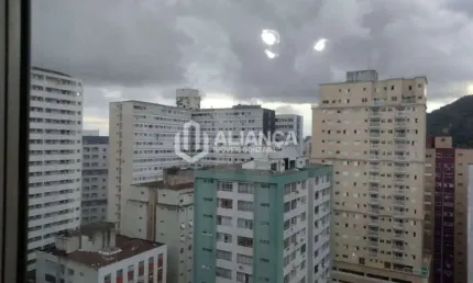 Apartamento a venda 1 quarto por r$ 240.000 - josé menino - santos/sp