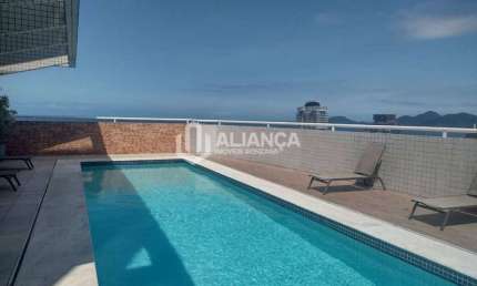 Apartamento com 2 dormitórios à venda por R$ 1.300.998,02 - Gonzaga - Santos/SP
