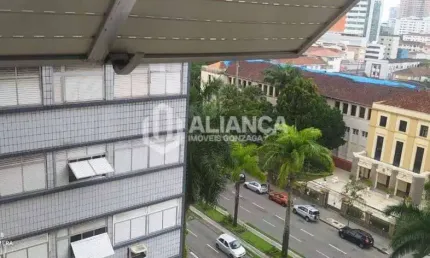 R - apartamento a venda no gonzaga, 172m² com 3 quartos