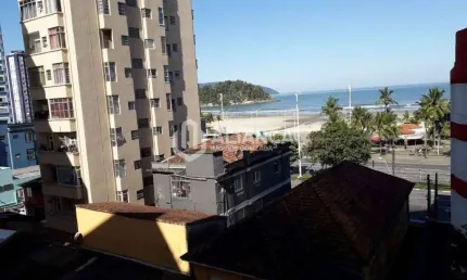 Apartamento com 1 dormitório à venda, 52 m² por r$ 210.000 - itararé - são vicente/sp