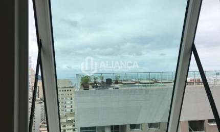 R-Loft com 2 dormitórios para alugar, 75 m² por R$ 6500/mês - Gonzaga - Santos/SP