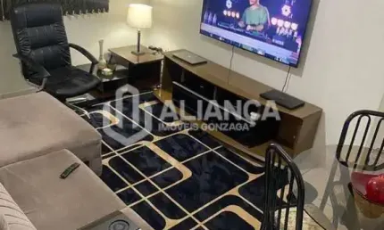 Apartamento com 2 quartos à venda no Marapé, Santos 