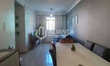 Apartamento térreo 2 dormitórios para venda em santos