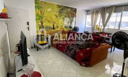 Apartamento para locação prédio frente mar mobiliado no Gonzaga