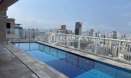 Apartamento de 3 dormitórios no coração do Gonzaga e lazer completo
