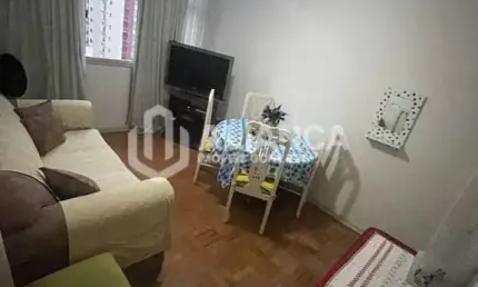 Apartamento com 1 quarto para alugar na Rua Paraíba, Pompéia, Santos