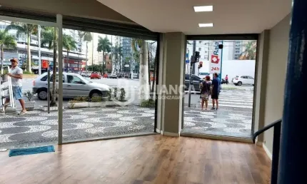 Ponto comercial para alugar na Rua Galeão Carvalhal, Gonzaga, Santos