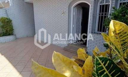 Casa com 4 quartos à venda na Rua Aureliano Coutinho, Embaré, Santos