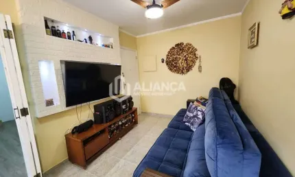 Apartamento com 2 quartos à venda na Avenida Doutor Pedro Lessa, Ponta da Praia, Santos