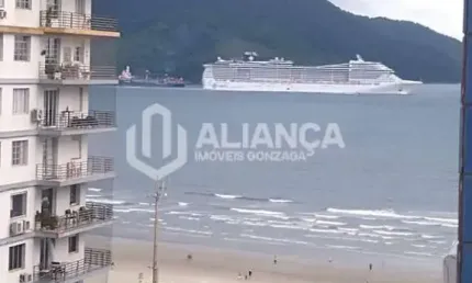Apartamento com 1 quarto à venda na Avenida Conselheiro Nébias, Boqueirão, Santos