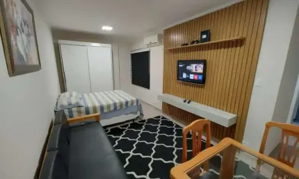 Apartamento à venda na Avenida Barão de Penedo, José Menino, Santos