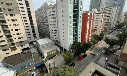 Apartamento com 4 quartos à venda na Avenida Marechal Floriano Peixoto, Pompéia, Santos