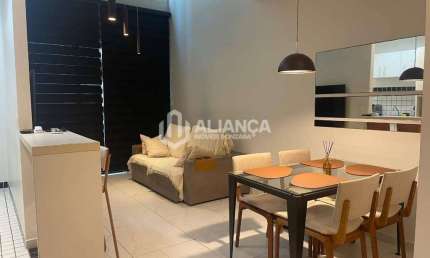 Apartamento com 1 quarto para alugar na Rua José Caballero, Gonzaga, Santos