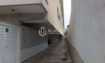 Village com 2 dormitórios à venda, 105 m² por R$ 485.000,00 - Estuário - Santos/SP
