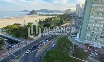 Apartamento de 2 dormitórios vista mar no jose menino