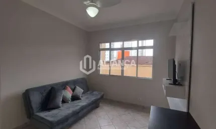 Apartamento com 1 quarto para alugar na Praça Washington, José Menino, Santos