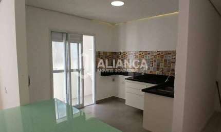 Apartamento com 2 quartos para alugar na Rua Padre Visconti, Embaré, Santos