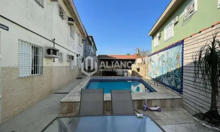 Casa com 4 quartos à venda na Rua Rodrigo Silva, Macuco, Santos