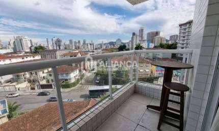 Apartamento de 1 Dormitório com Suíte,  Lavabo e Garagem Demarcada