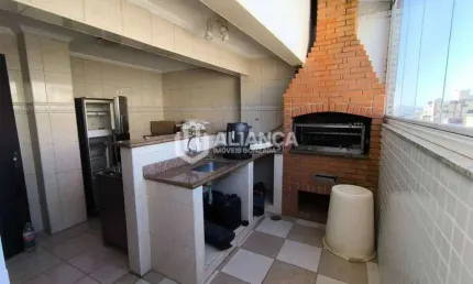 Apartamento com 3 quartos para alugar na Avenida Bartolomeu de Gusmão, Ponta da Praia, Santos