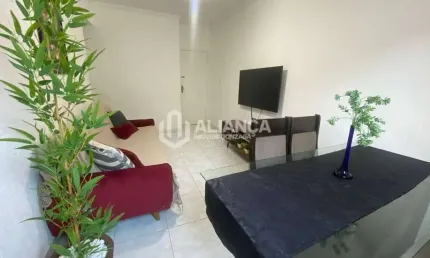 Apartamento com 1 quarto à venda na Rua Alfredo Albertini, Marapé, Santos