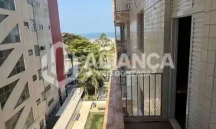 Apartamento com 2 quartos para alugar na Avenida Presidente Wilson, Gonzaga, Santos