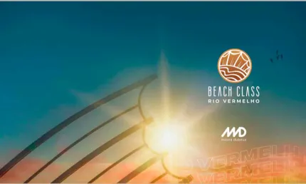 Beach Class Rio Vermelho - Apartamento 1/4 suíte e vaga rotativa