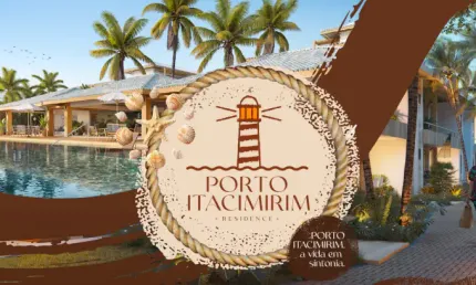 Porto Itacimirim Residence - Apartamento 2 suites e 2 vagas