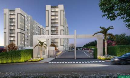 SPAZIO IMPERATRIZ - Apartamento 2/4 com varanda e 1 vaga