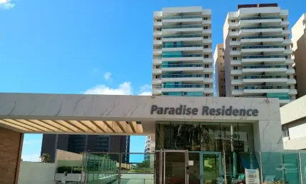 Apartamento 3/4 sendo 1 suíte e 2 vagas frente varanda rua do podium e mar