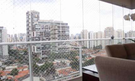 Apartamento com 2 dormitórios, 138 m² - venda por R$ 2.200.000,00 ou aluguel por R$ 13.300,00/mês - Brooklin Paulista - São Paulo/SP
