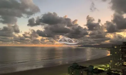 Apartamento com 3 dormitórios à venda, 182 m² por R$ 2.500.000,00 - Canto do Forte - Praia Grande/SP