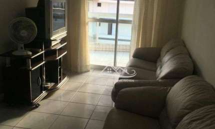 Apartamento com 3 dormitórios à venda, 88 m² por R$ 650.000,00 - Canto do Forte - Praia Grande/SP