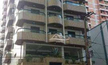 Apartamento com 2 dormitórios à venda, 82 m² por R$ 420.000,00 - Canto do Forte - Praia Grande/SP