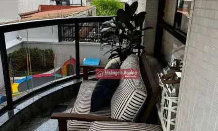 Apartamento com 3 dormitórios à venda, 179 m² por R$ 3.800.000 - Moema - São Paulo/SP