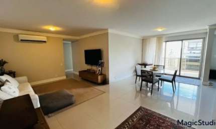 Apartamento a venda WOK Residence com 131m² privativos de 3 dormitórios sendo 1 suíte + 2 demis suítes, 2 vagas de garagem + hobby box.