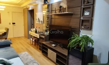 Apartamento de 82m² com 3 quartos sendo 1 suíte no Centro