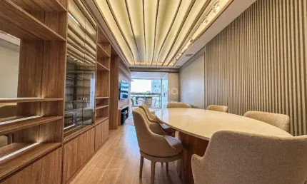 Apartamento lindo mobiliado pronto pra morar de 97m² com 3 quartos sendo 1 suíte no Itacorubi